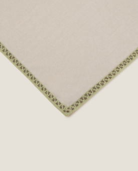 Плед "Frati SOFT BAMBOO PERLA" с тесьмой Coco серый 160*200