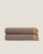 Плед "Frati SOFT BAMBOO TORTORA" с тесьмой Matisse коричневый 160*200