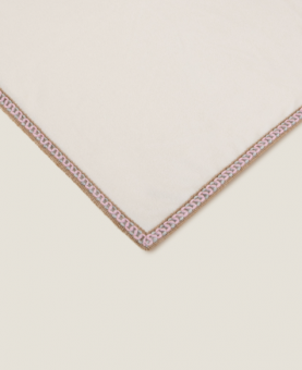 Плед "Frati SOFT BAMBOO NEVE" с тесьмой Coco кремовый 160*200