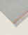 Плед "Frati SOFT BAMBOO GRIGIO PERLA" с тесьмой Matisse серый с оранжевым 160*200