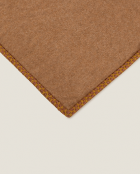 Плед "Frati SOFT BAMBOO BISCOTTO" желто-коричневый 200*260