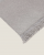 Плед "Frati SOFT BAMBOO GRIGIO PERLA" с тесьмой Matisse серый однотонный 160*200
