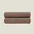 Плед "Frati SOFT VISCOSE TORTORA" коричневый 130*160
