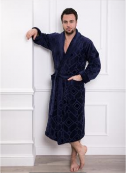 Халат BRANDON Синий